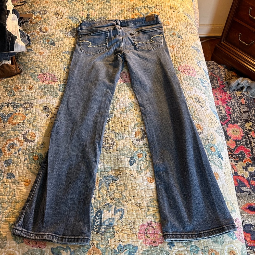 American Eagle slim bootcut jeans